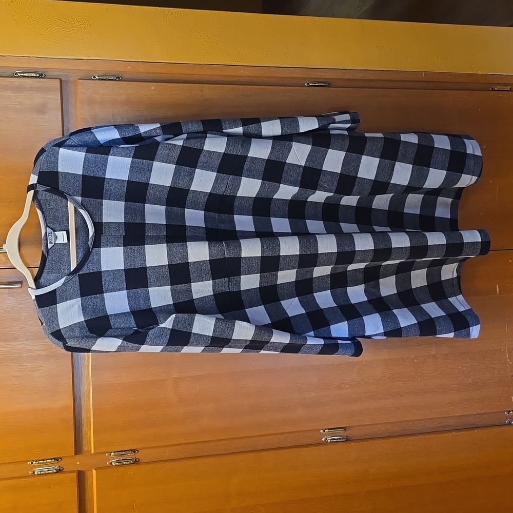 Duluth Trading Co Checkered Dress